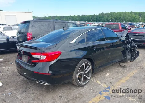 2019 Honda Accord Sport из США, поврежденный, VIN 1HGCV1F30KA177426